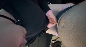 Twink takes daddy’s cock like a good boy POV wrecked by creampie