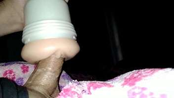 Fat cock fleshlight fuck