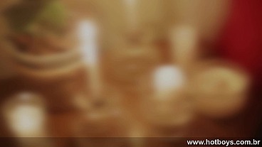 Sexo romântico a luz de velas