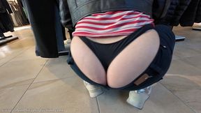 Two Girls Public Ass Flashing