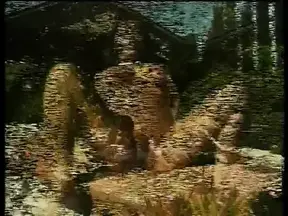 Randy babe takes a facial cumshot after giving a blowjob and getting her big ass boned