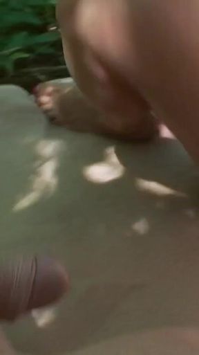 Horny Horny Small Tits Granny Takes Me On A Trip To The Woods To Show Me How To Give A Real Blowjob