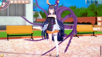 Eroneko-Adult-Ch - Ninomae Ina'nis's Sensual Seduction in Koikatsu 3D Hentai - Big Tits Blowjobs & More