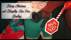 Santas Helper Gets Spanked And Ballbusted