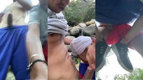 en el rio