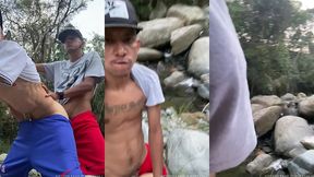 en el rio