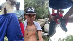 en el rio