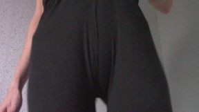 Black Yoga Pants In Shower JOI (mkv)