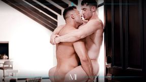 Michael Boston Gets Pounded Doggystyle by Lucca Mazzi