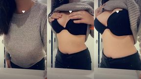 tu aimes ce qui se cache en dessous de mon pull ?