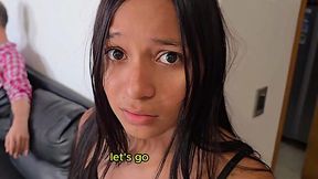 Stepsiblings got caught having anal sex in the bedroom