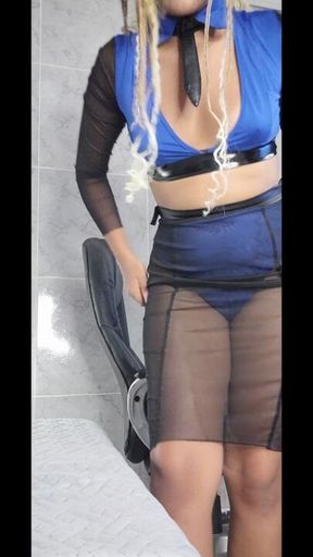 Look at everything that is seen through my skirt