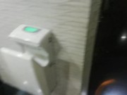 I went to pee in the cinema toilet. POV spying Tik Tok
