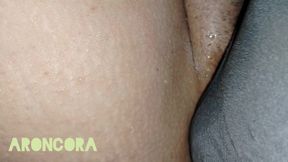 I FUCK WITH MY WIFE AND AFTER CUCKOLD LICKS HER SQUIRT AND MY CUM (ARONCORA)