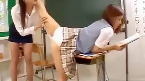 Lesbian Teacher’s Forbidden Foot Fetish Seduction
