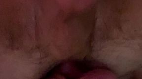 filthy whore uses random guys frozen cum cubes as lube for grindr hookup with xxl dick