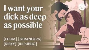 Student Fucks Famous Poet in Public - Rough Campus Sex Encounter - ASMR Audio Porn - Erotic Audio Story