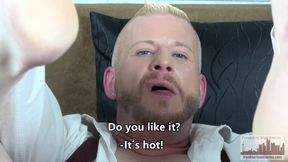 Dude gets fucked and facialized at the casting