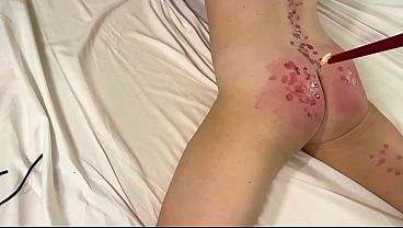 Waxing Boobs Nipples and Ass plus Spanking a little my Pussy