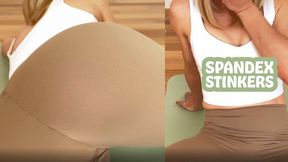 Spandex Stinkers: Destroying my leggings! - 4k