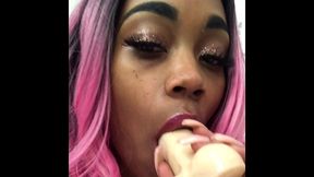 ivy the character- dildo play