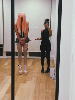 Goddess trains her new sissy maid to clean properly🧽🫧 you have to earn My approval before I bring you on My service to work ⭐️