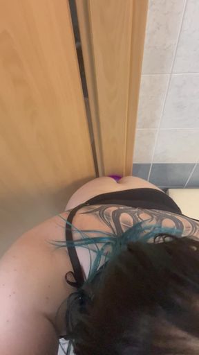 Fucked by my rainbow toy