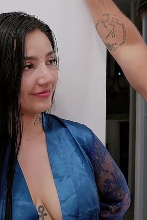 Horny Maid Sees Her Bosses Fuck and Joins the Foursome