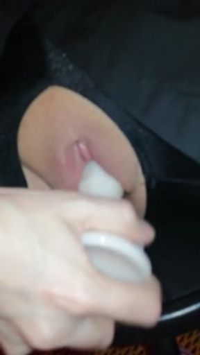 Masturbating in the disco