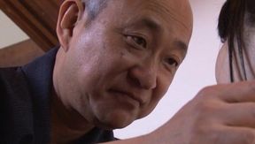 Petite Teen 18+ Marin Aono Takes Deep Throat from Older Guy