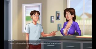 Hot kisses that end in lust with my stepmom