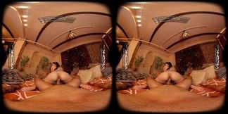 VR Conk Jasmine & Aladdin Porn Parody With The Hot Sophia Leone In