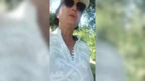 Squirt on public place