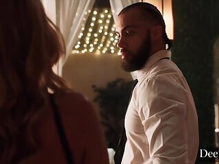 Deeper. Dominant Beauty Agatha Vega Uses Waiter As Her Sex Toy