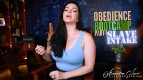 Obedience Bootcamp Part 1: Slave Intake