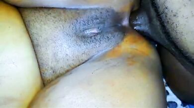 Moxymo's wild ebony anal step sis big ass clenched tight
