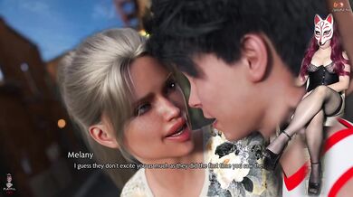 Playful fox gets her stockings ruined by a golden boy’s cumshot