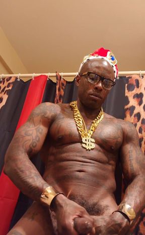 Big Black Hairy Cock Worship Hallelujah Johnson (The King of Sorrow Part 2) Tall Dark Chocolate Muscles Tattoos Hairy BBC