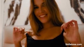 I can Make your Dreams Come True! Pornstar Eveline Dellai for SinDeLuxe