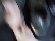 On the way to work, don't let the driver see