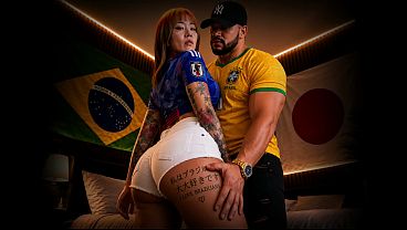 Brasil vs Jap&atilde_o com Anal POv | ブラジル vs 日本 | Brazil vs. Japan