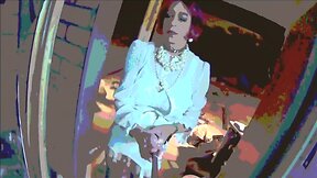 Lana`s Boring Evening: Masturbation with Dildos as Sissy Slut