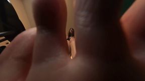 Maryana and the Shrinking Contract (Evil, Socks, Barefeet) 4K Version VR360