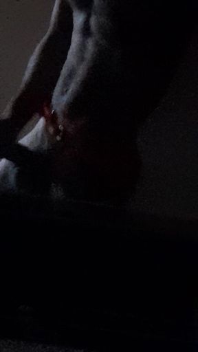 Horny Xmas Deer Started Masturbating