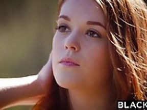 BLACKED Redhead Kimberly Brix First Interracial Threesome