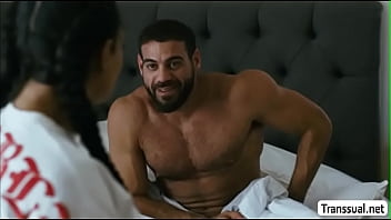 TBabe Eva sucks hard big boner