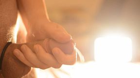 Slow & Passionate Stroking Leads To an Aggressive Squeezing Cumshot