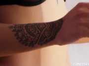Tattooed Nurse With Big Tits Is Horny And Wants To Fuck Her Patient