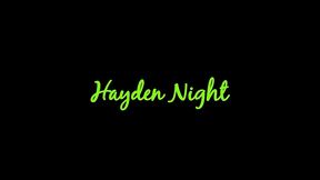 hayden night strokes mike hunt to explosive finish