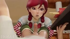 aggressive blowjob at the wendy'_s